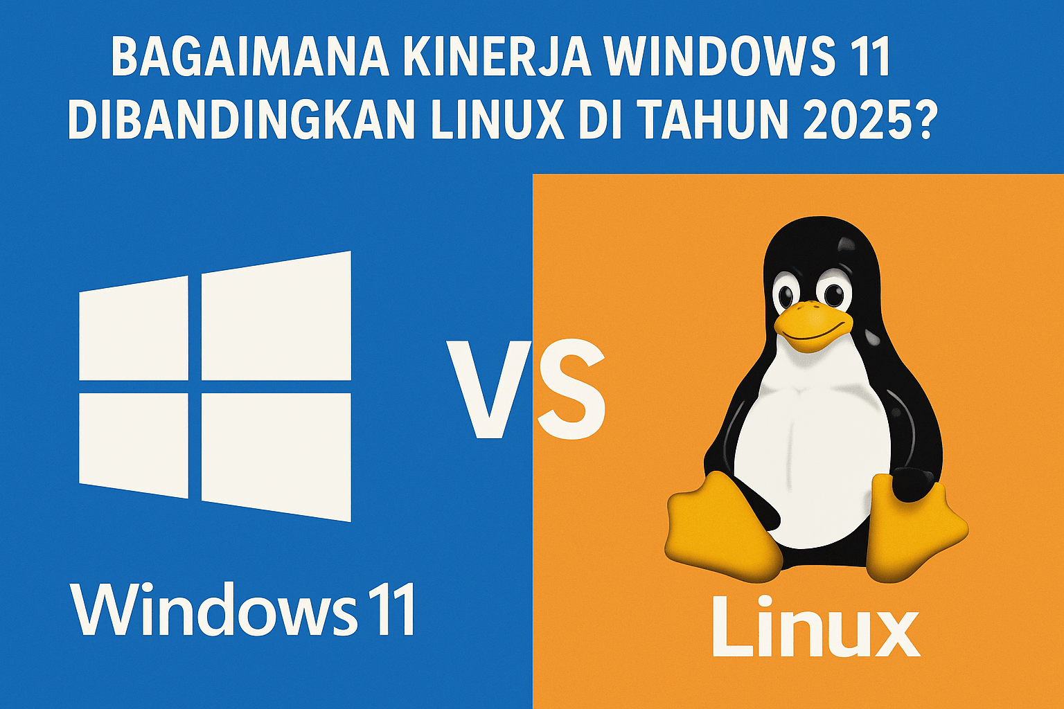 Bagaimana Kinerja Windows 11 Dibandingkan Linux di Tahun 2025?
