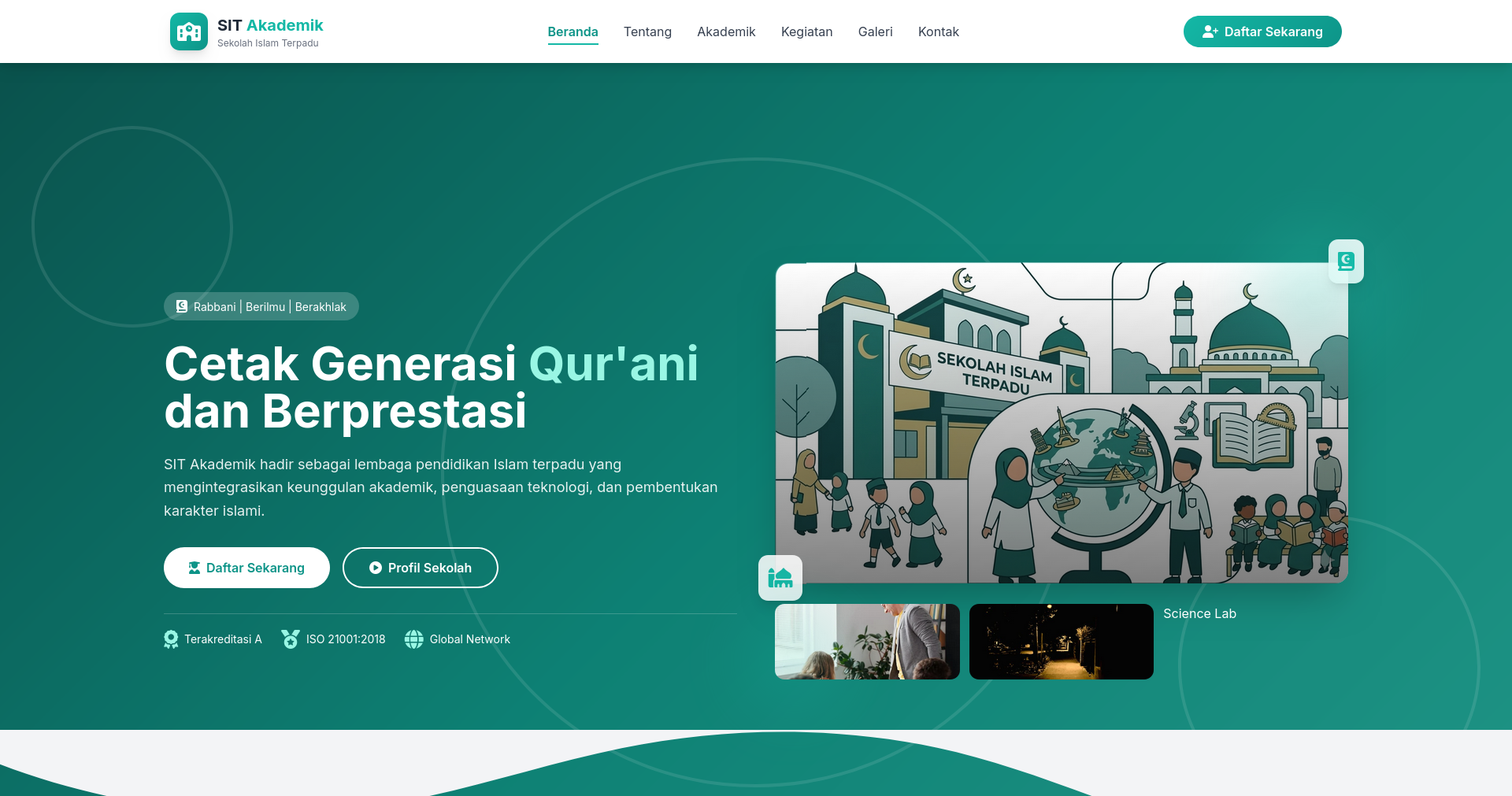 Aplikasi SIAKAD (Sistem Informasi Akademik Sekolah)