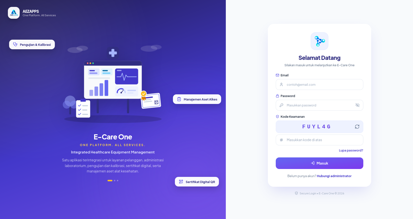 E-Care One - Elektronic Calibration Report 2