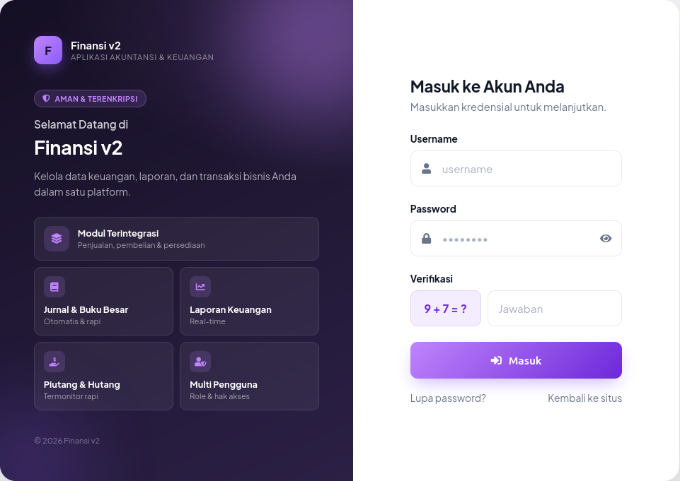 FINANSI v2 - Aplikasi Akuntansi & Keuangan  3