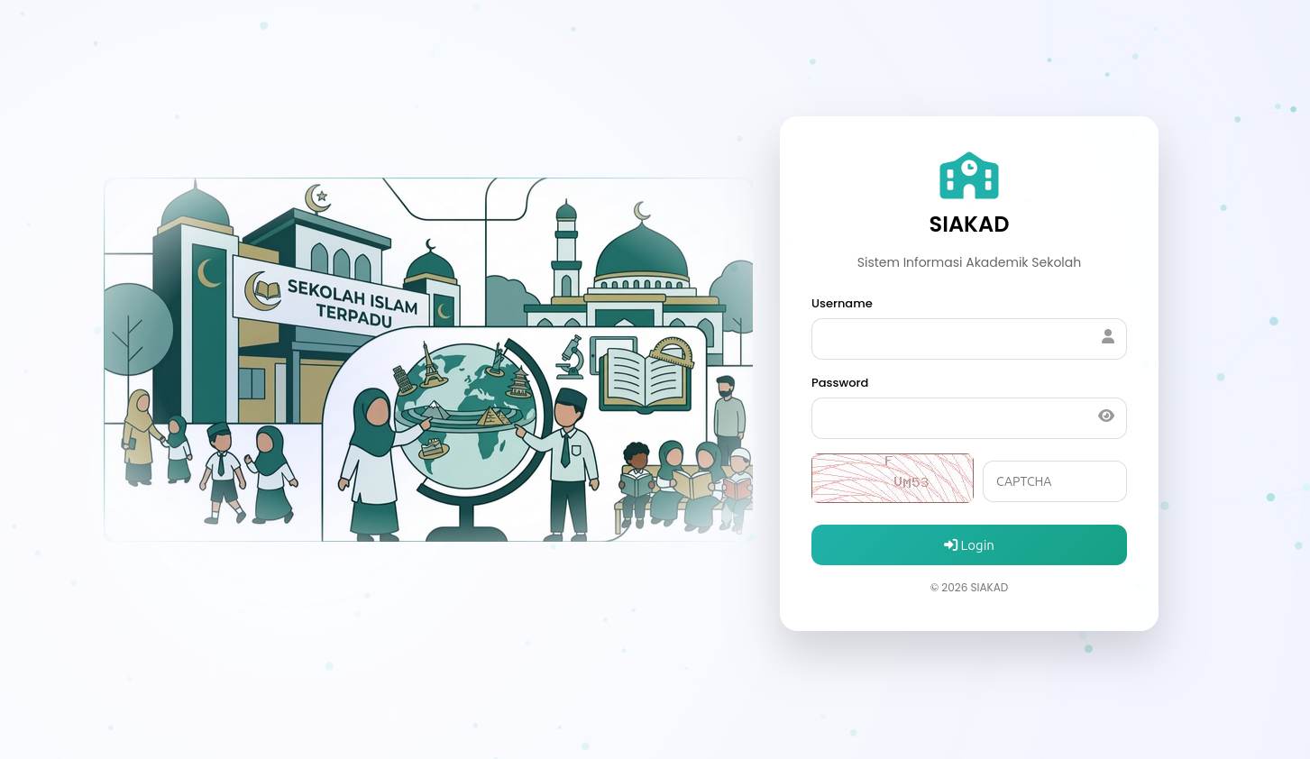 Aplikasi SIAKAD (Sistem Informasi Akademik Sekolah)