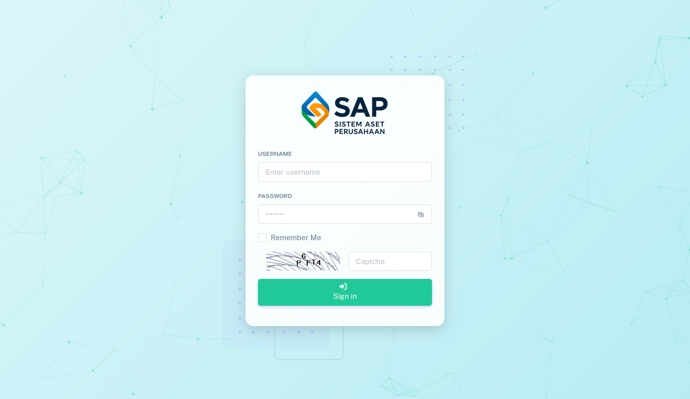SAP - Sistem Aset Perusahaan